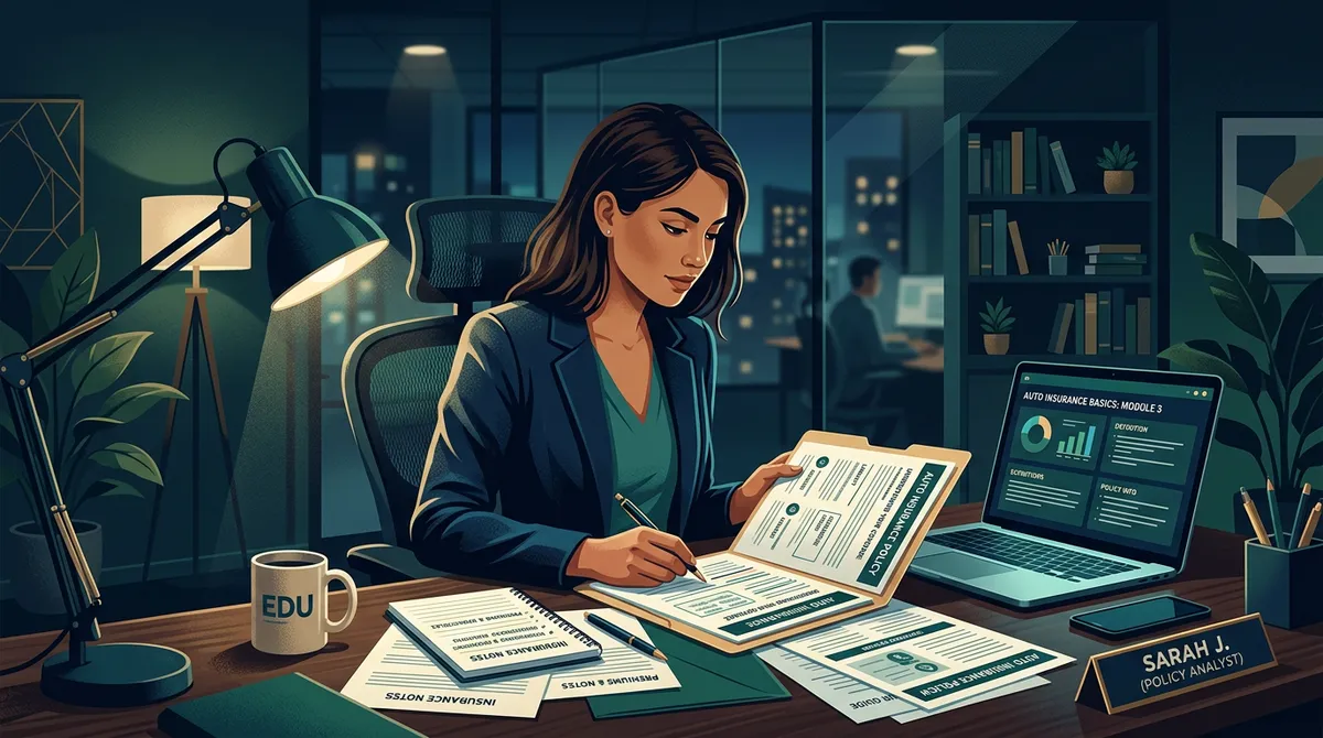 Обучение основам автострахования: материалы и документы